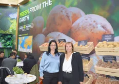 Negev Produce from Israel had Biana Vinaretski and Lili Peled to welcome visitors.
